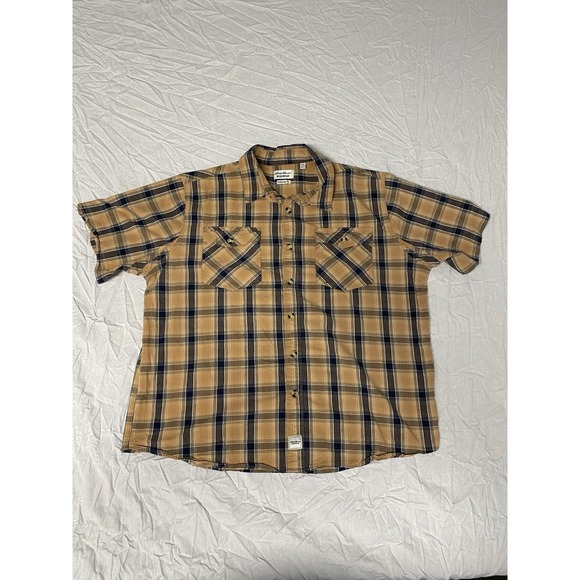 Eddie Bauer Other - Eddie Bauer Workwear Foreman Fit 2XL Plaid Short Sleeve Shirt